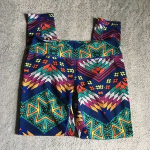 Zella Rainbow Aztec Leggings